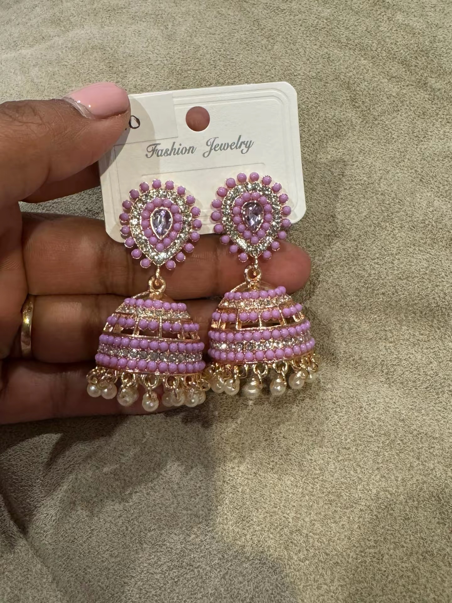 Jhumka style earring