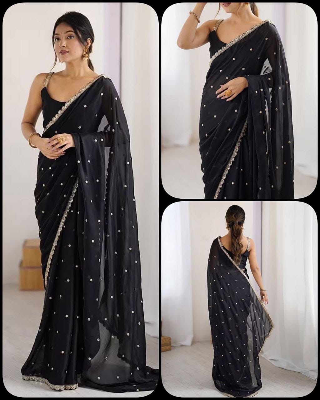 Rangoli silk saree