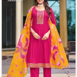 Anarkali style simple 3 piece suit