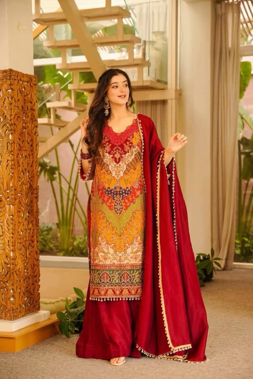 Chinon silk 3 piece set